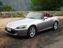 2001 Silver /Black Leather Honda S2000 (JHMAP11461T) with an 4 Cylinder Engine engine, 6-speed manual transmission w/OD transmission, located at 6855 Stone Dr, Las Vegas, NV, 89110, (832) 726-6080, 36.171677, -115.022240 - Photo#0